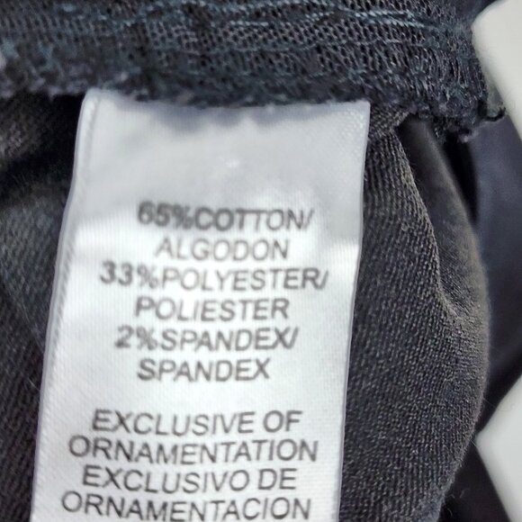 Democracy Jeans Womens 12 Black AB Solution Vintage Skinny Denim 32x29 NWT - Picture 11 of 12